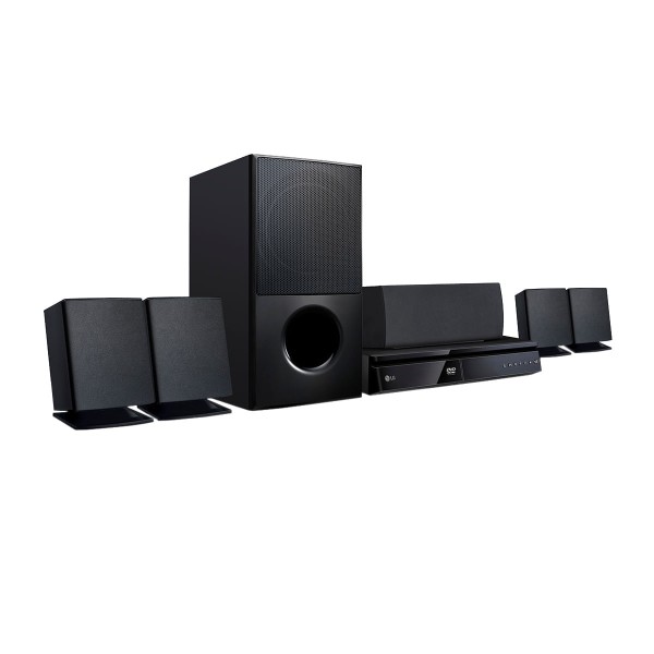 Encontraproduto.com.br - Home Theater LG LHD625 Full HD Bluetooth 5.1 Canais Sound Sync Subwoofer Wireless 1000W