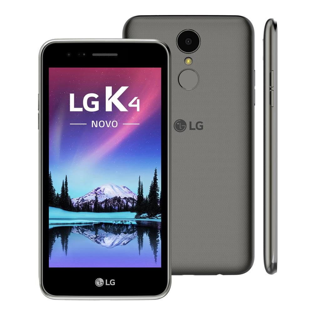 Encontraproduto.com.br - Smartphone LG K4 Novo X230DS 8GB 1GB RAM Câmera Traseira 8MP e Frontal 5MP Tela 5