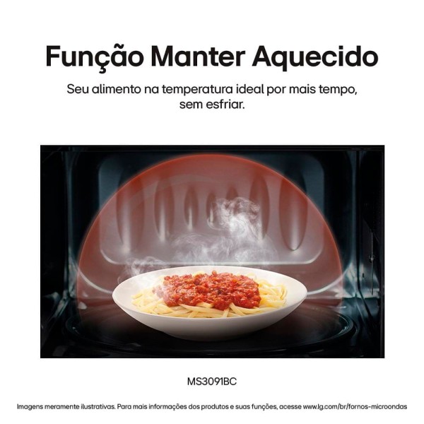 Encontraproduto.com.br - Forno de Micro-ondas Solo 30L 110V com revestimento EasyClean™, tecnologia I Wave e acabamento em branco