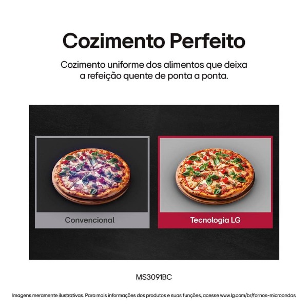 Encontraproduto.com.br - Forno de Micro-ondas Solo 30L 110V com revestimento EasyClean™, tecnologia I Wave e acabamento em branco