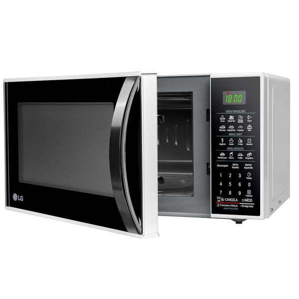 Encontraproduto.com.br - Forno de Micro-ondas Solo 30L 110V com revestimento EasyClean™, tecnologia I Wave e acabamento em branco