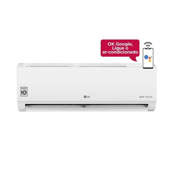 Encontraproduto.com.br - Ar Condicionado Split Hi Wall Inverter LG Dual Voice 9000 BTU/h Frio S4-Q09WA51B – 127 Volts