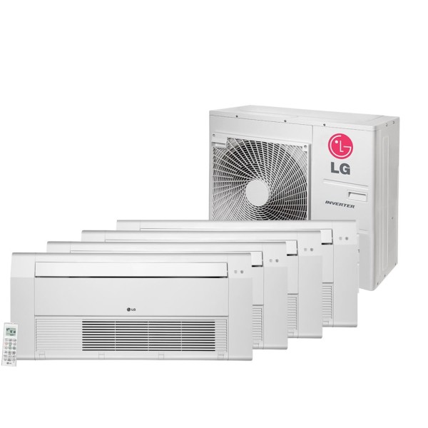 Encontraproduto.com.br - Ar Condicionado Multi Split Inverter LG 47.800BTU ( 2 EVAP 12.000, 1 EVAP CASSETE 1 VIA 18.000 E 1 EVAP 18.000 ARTCOOL) Quente e Frio 220V