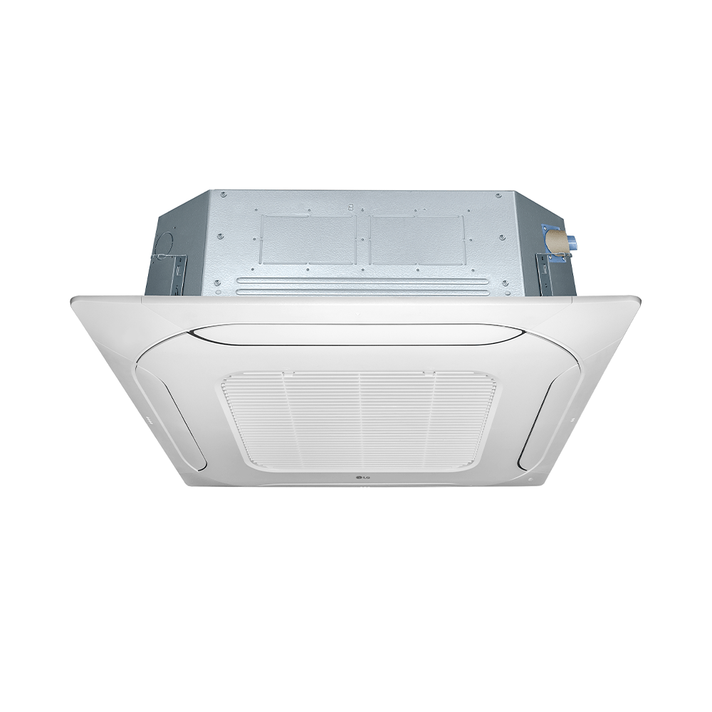 Encontraproduto.com.br - Ar Condicionado Split Cassete 4 Vias Inverter LG 47000 BTU/h Quente e Frio Monofásico ATNW48GMLP1.ANWZBR1 – 220 Volts