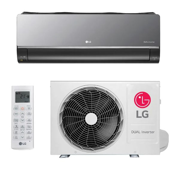 Encontraproduto.com.br - Ar Condicionado Split Hi Wall Inverter LG Artcool 18000 BTU/h Frio S3-Q18KLR1B – 220 Volts