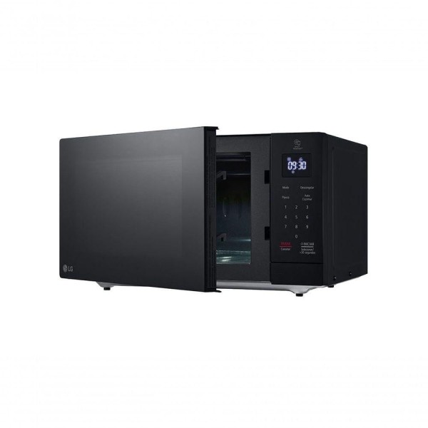 Encontraproduto.com.br - Micro-ondas LG Grill NeoChef 30 litros 220V Preto Limpa Fácil MG3035DSA