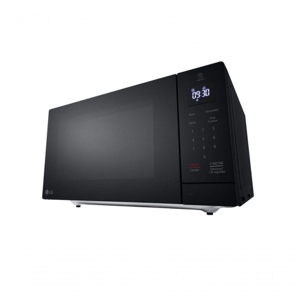 Encontraproduto.com.br - Micro-ondas LG Grill NeoChef 30 litros 220V Preto Limpa Fácil MG3035DSA