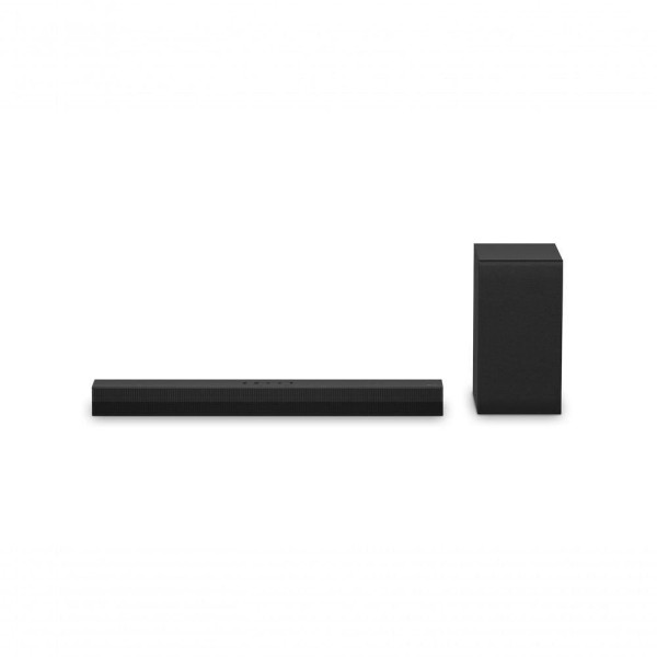 Encontraproduto.com.br - Soundbar LG S40T - 300W RMS, 2.1 Canais, Dolby Digital, Sem fios, Bluetooth 5.3, Entrada Óptica, HDMI, AI Sound Pro