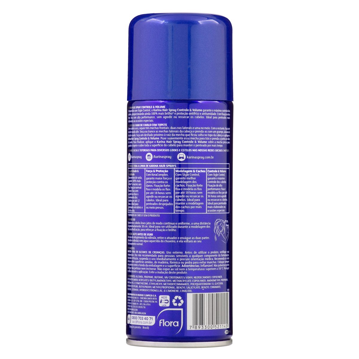 Encontraproduto.com.br - Hair Spray Karina Extra Forte 250ml