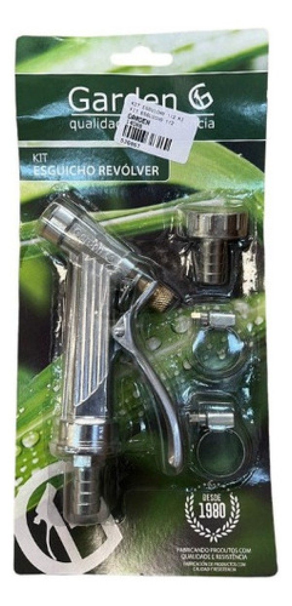 Kit Esguicho Revólver 3/4 x 1/2 Garden