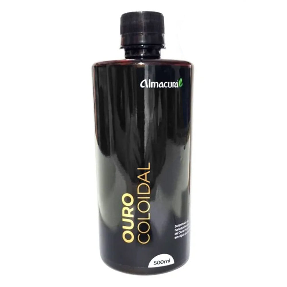 Encontraproduto.com.br - Ouro Coloidal (338ppm) 500ml - Almacura