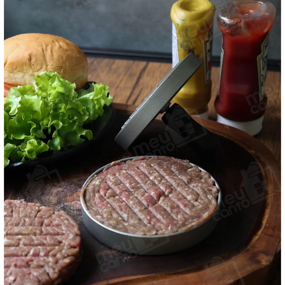 Encontraproduto.com.br - Modelador Prensa Hamburguer Profissional Molde Forma Fazer