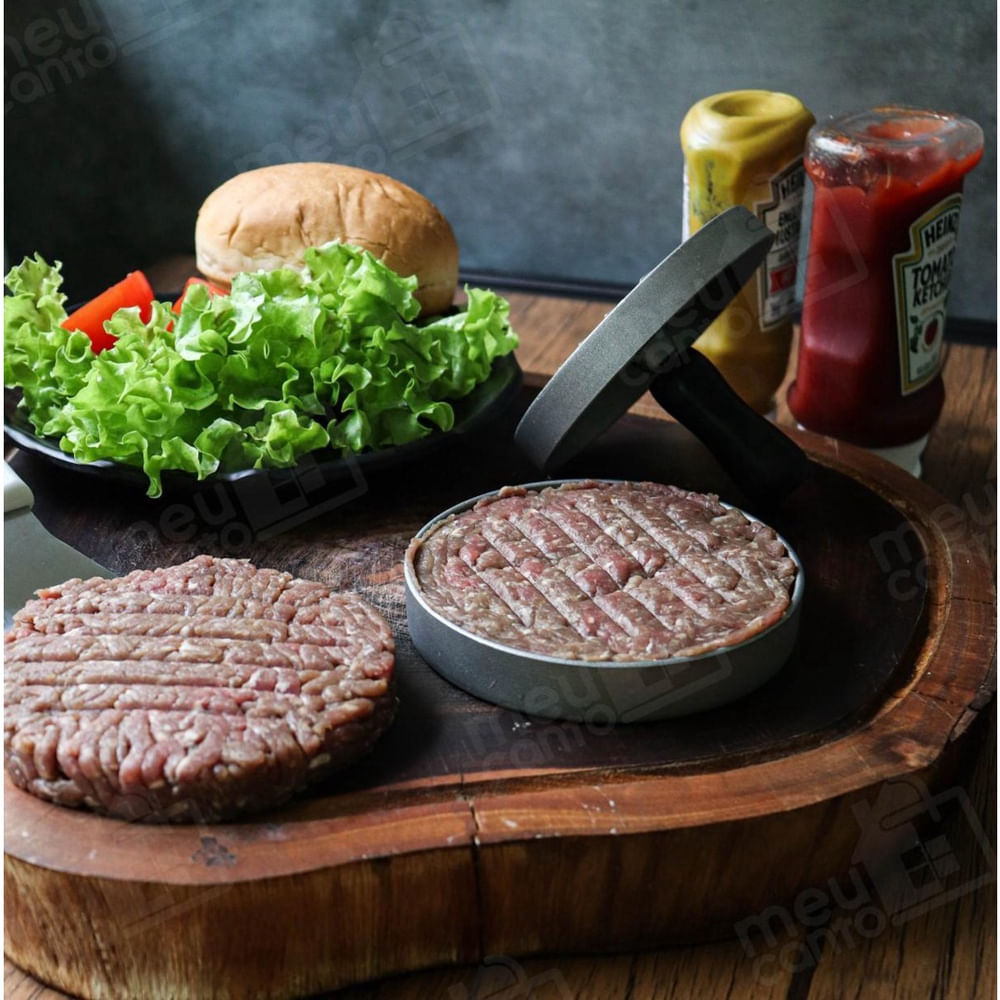 Encontraproduto.com.br - Modelador Prensa Hamburguer Profissional Molde Forma Fazer