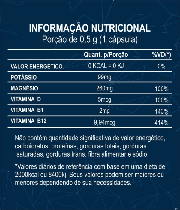 Encontraproduto.com.br - 6x Muskular- Potássio+ Magnésio+ Vit D B1 E B12