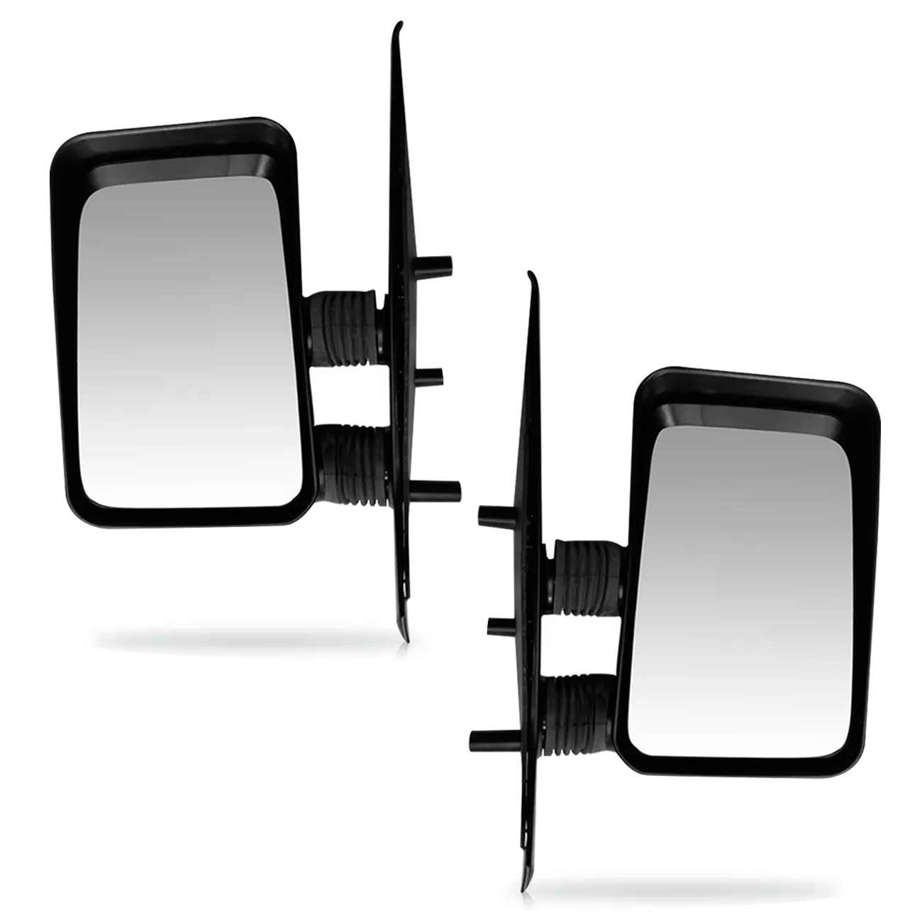 Encontraproduto.com.br - Retrovisor Elétrico Fiat Ducato 98 99 2000 2001 2002 Braço Longo com Espelho Preto