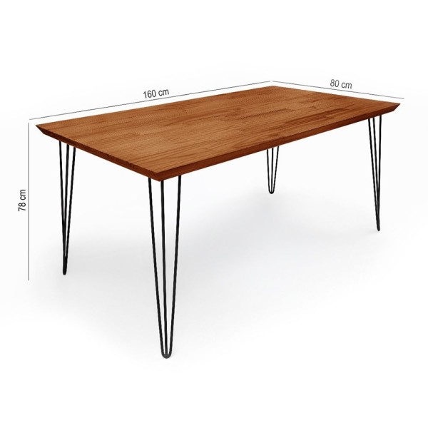 Encontraproduto.com.br - Conjunto Sala Estar Aparador Buffet Deltan Com Rack Para Tv E Mesa Industrial Lanna