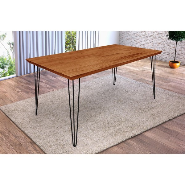 Encontraproduto.com.br - Conjunto Sala Estar Aparador Buffet Deltan Com Rack Para Tv E Mesa Industrial Lanna