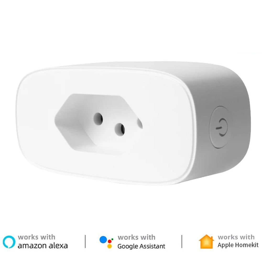 Encontraproduto.com.br - Smart Plug Fácil Instalação Compatível Google Home E Alexa