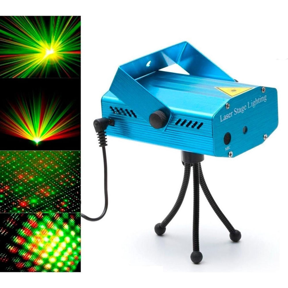 Encontraproduto.com.br - Laser De Balada Mini Rgb Festa Neon