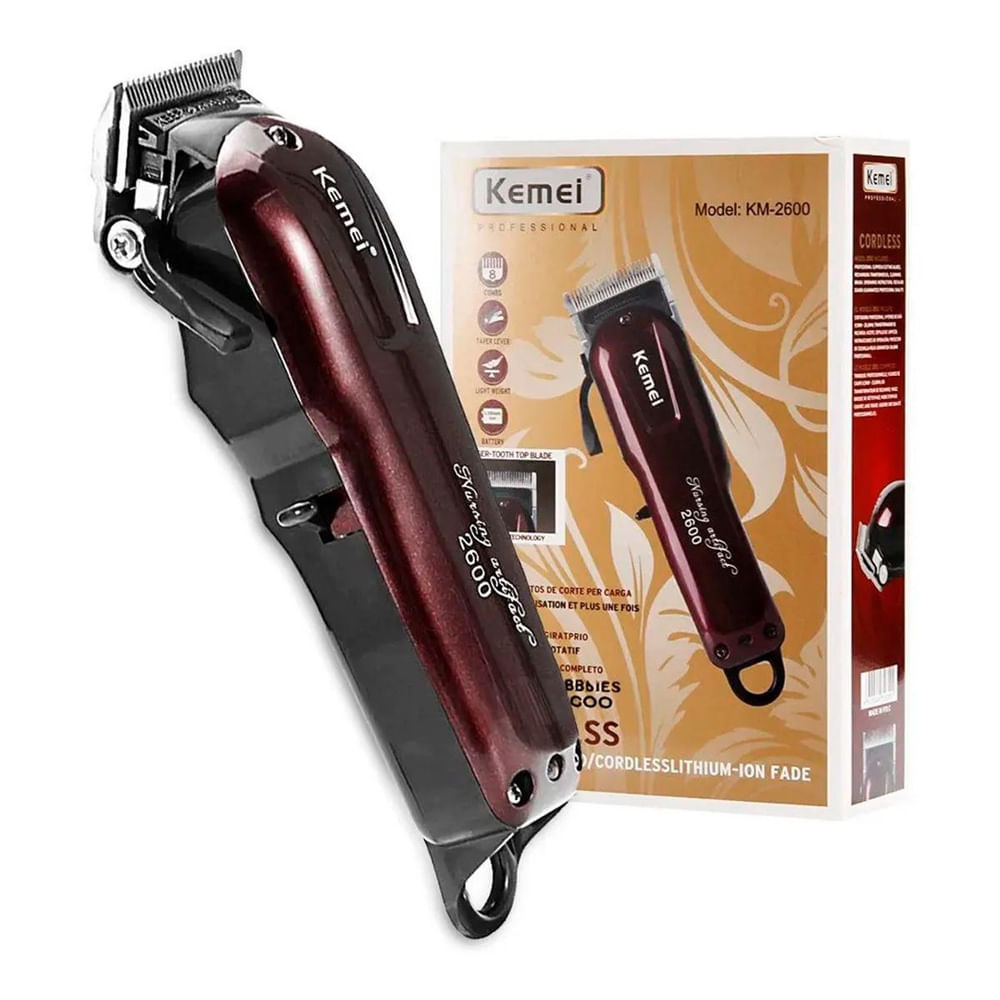 Encontraproduto.com.br - Maquina Corte Kemei Km 2600 Pg Digital Led Nfe