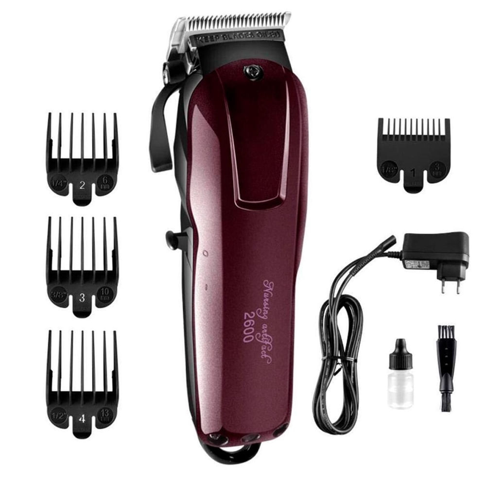 Encontraproduto.com.br - Maquina Corte Kemei Km 2600 Pg Digital Led Nfe