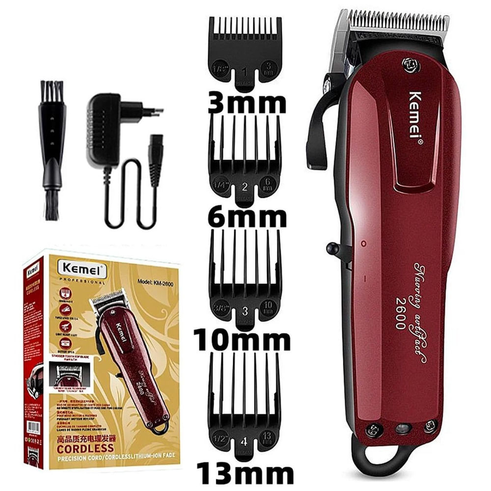 Encontraproduto.com.br - Maquina Corte Kemei Km 2600 Pg Digital Led Nfe