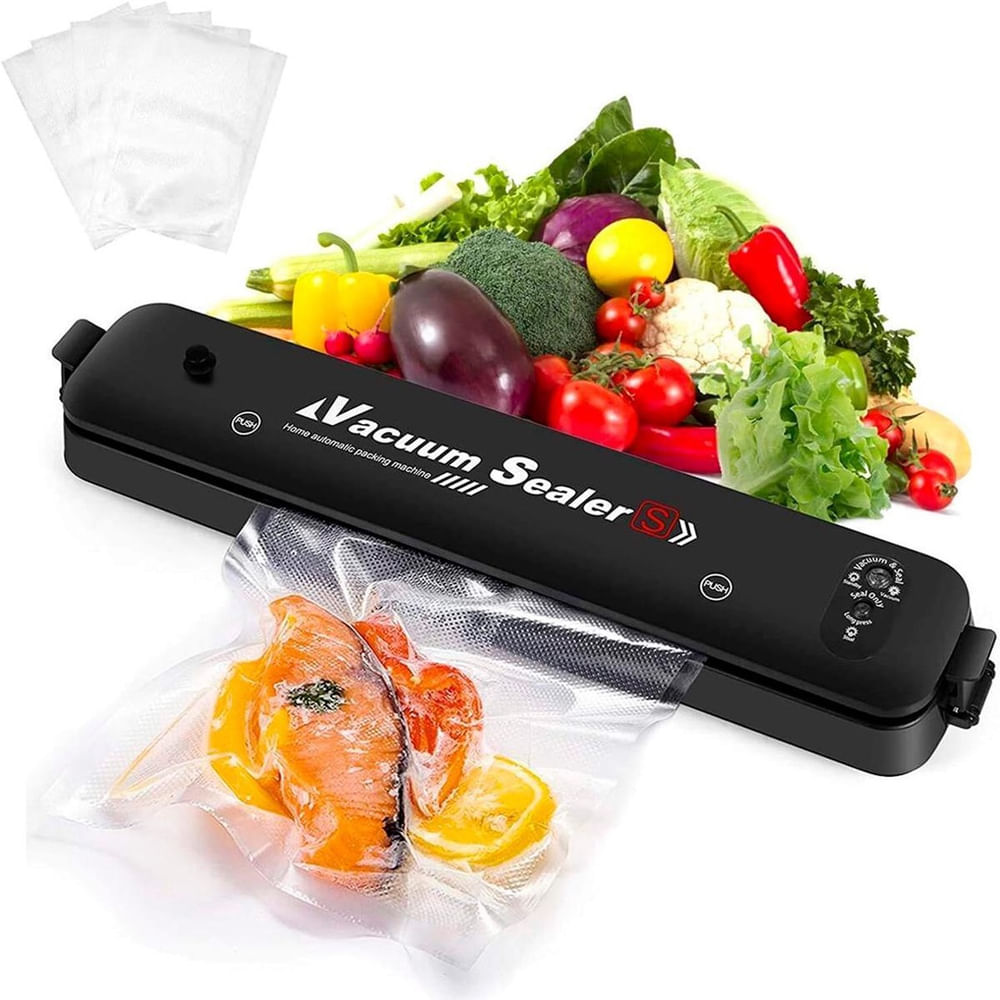 Encontraproduto.com.br - Máquina De Embalagem A Vácuo Ideal Para Sólidos E Alimentos