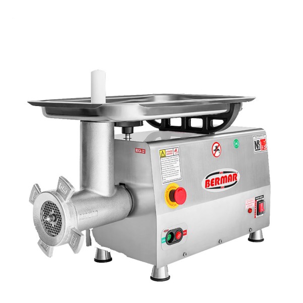 Encontraproduto.com.br - Moedor / Picador de Carne Boca 10 Total Inox BM-139NR PF - Bermar