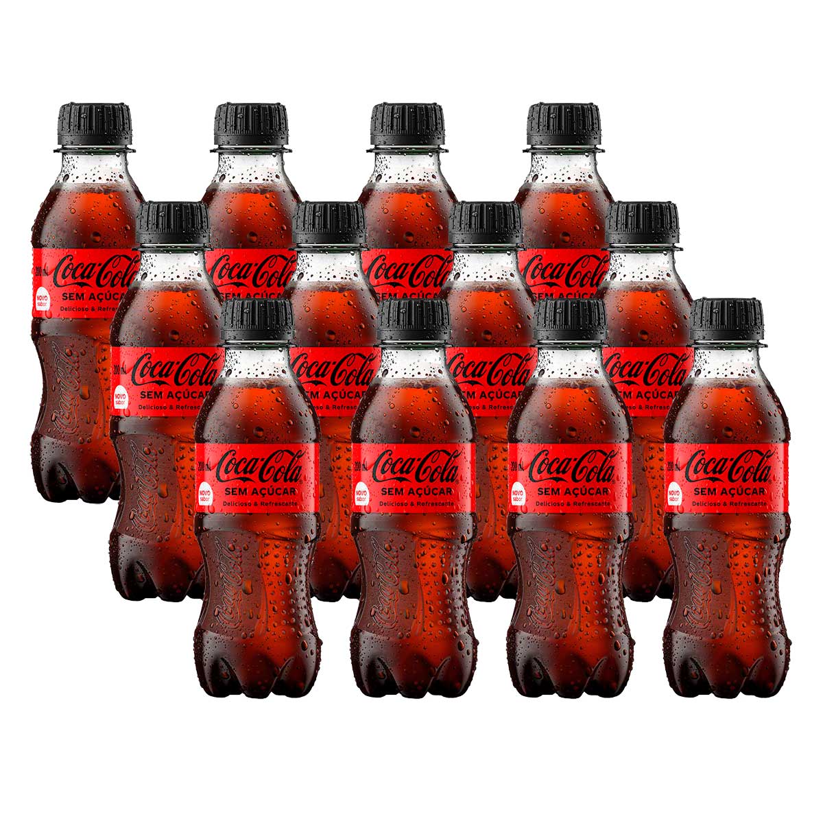 Encontraproduto.com.br - Refrigerante Coca-Cola Zero Açúcar Pet 200ml