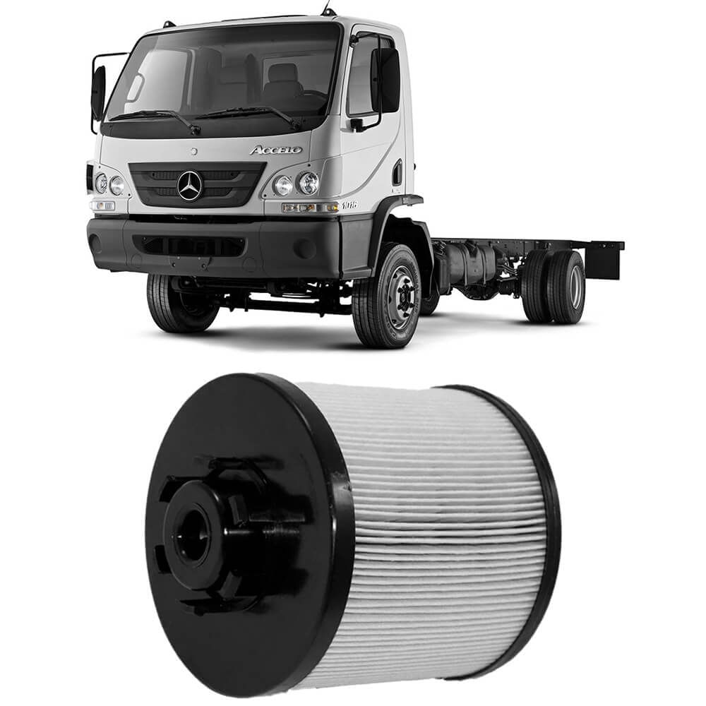 Encontraproduto.com.br - Filtro Combustivel Atego 2430 OM926 2014 a 2017 MANN-FILTER PU1046X