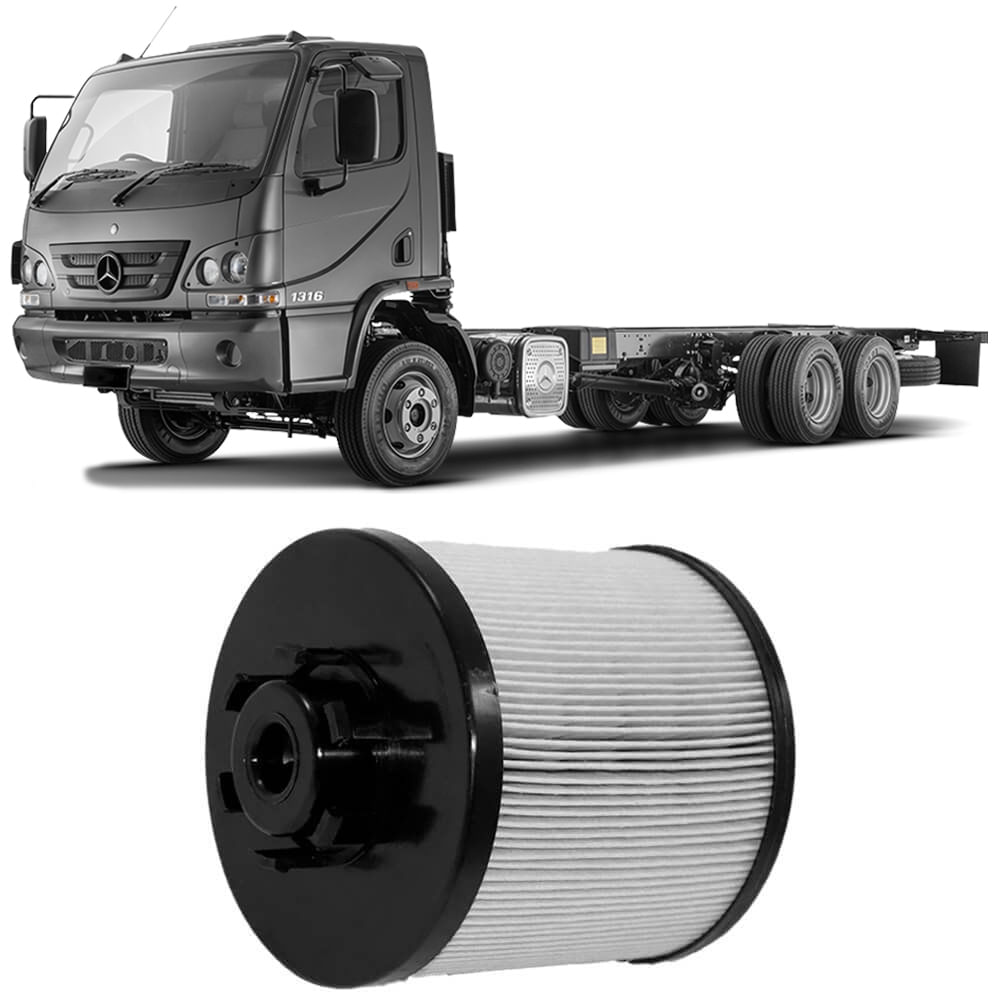 Encontraproduto.com.br - Filtro Combustivel Atego 2430 OM926 2014 a 2017 MANN-FILTER PU1046X