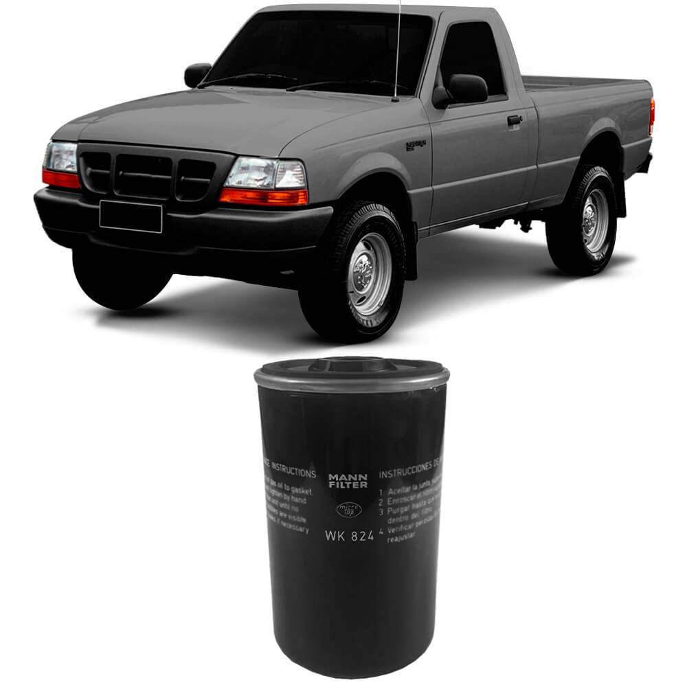 Filtro Combustível Ford Ranger 2.5 97 a 2001 MANN-FILTER WK824