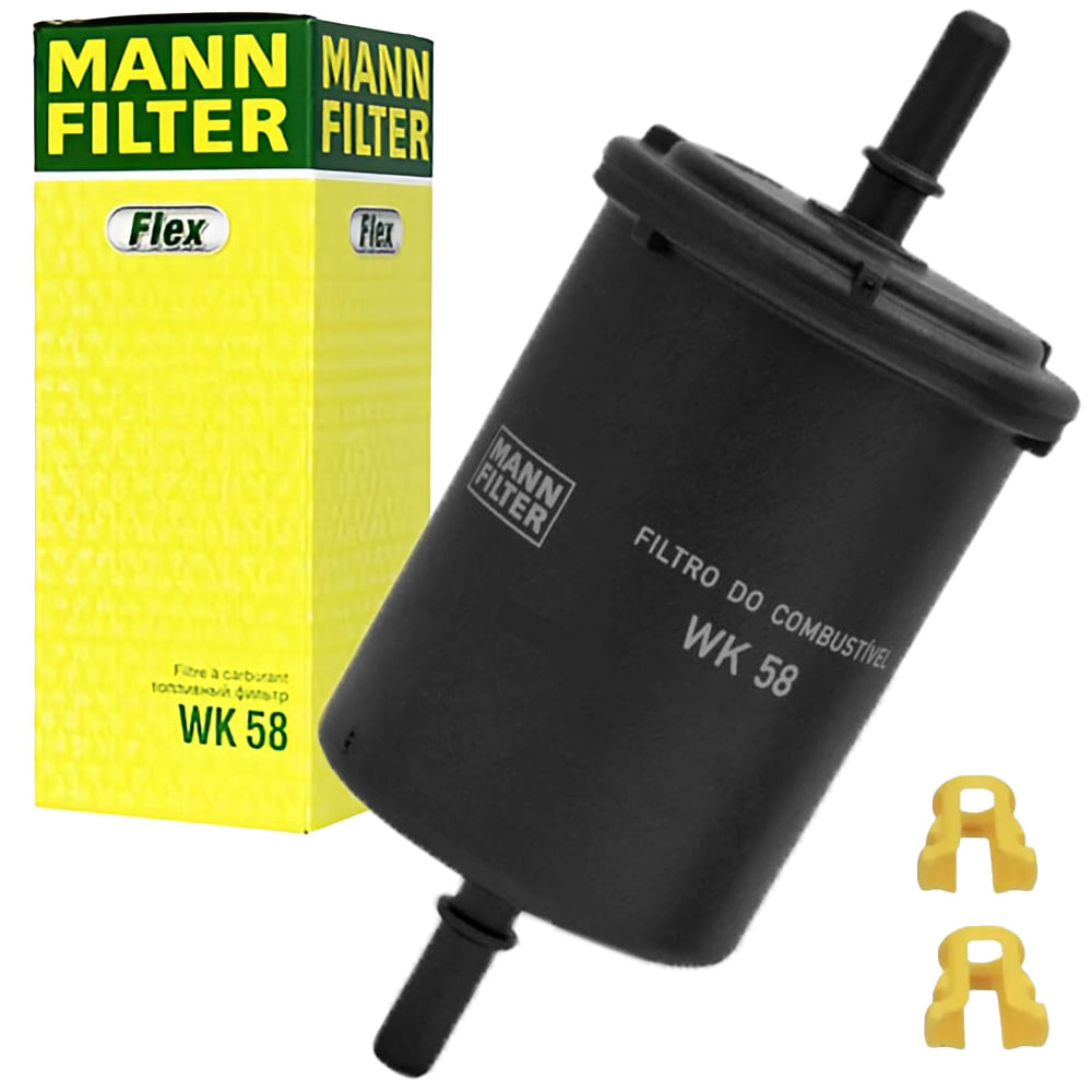 Encontraproduto.com.br - Filtro Combustível Corolla Etios Hilux 2007 a 2021 MANN-FILTER WK58