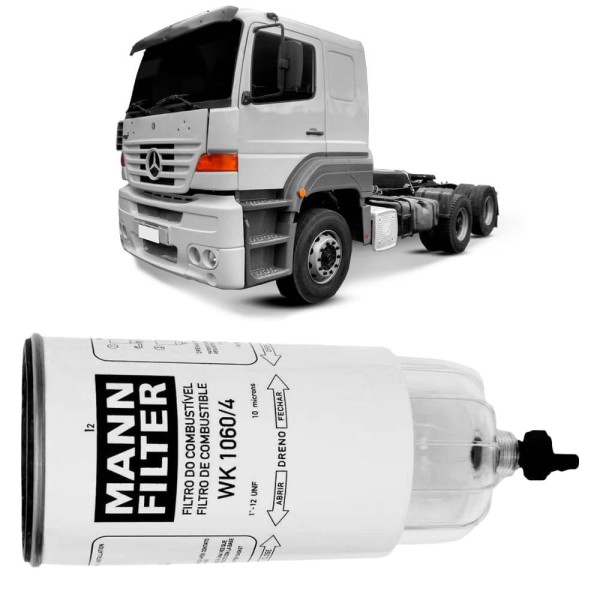 Encontraproduto.com.br - FILTRO RACOR MB ACCELO/ATEGO/AXOR MANN