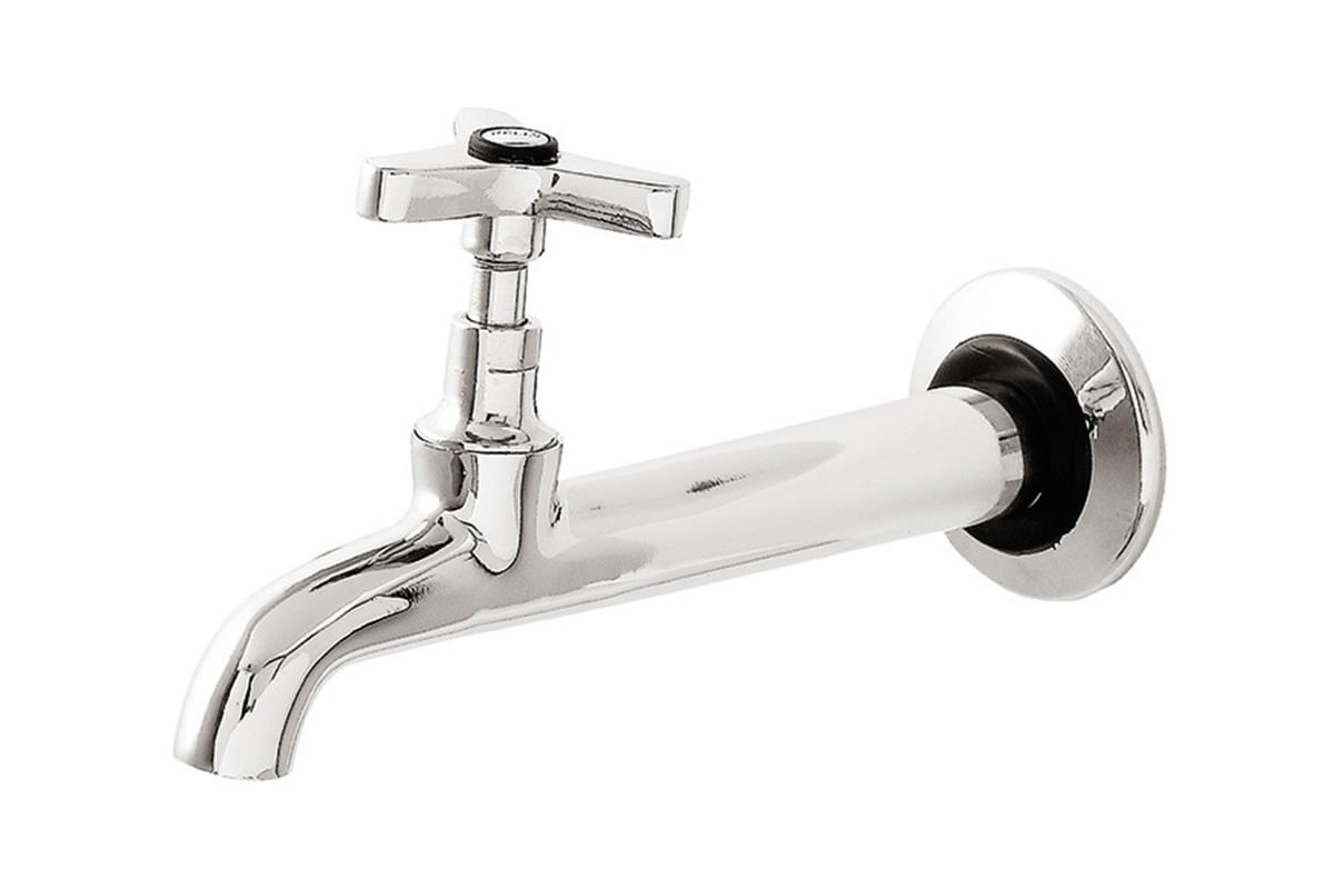 Encontraproduto.com.br - Torneira de Parede para Cozinha 18cm com Bucha Let - Kelly - 1158 1/2 CB25 - Unitário