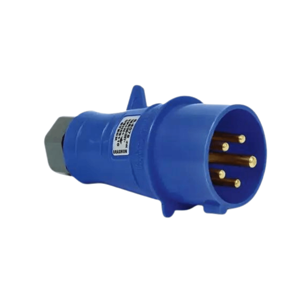Plug Negativo 3 Pólos+T 32A-220/240V 9H Azul Sn-4279 Steck