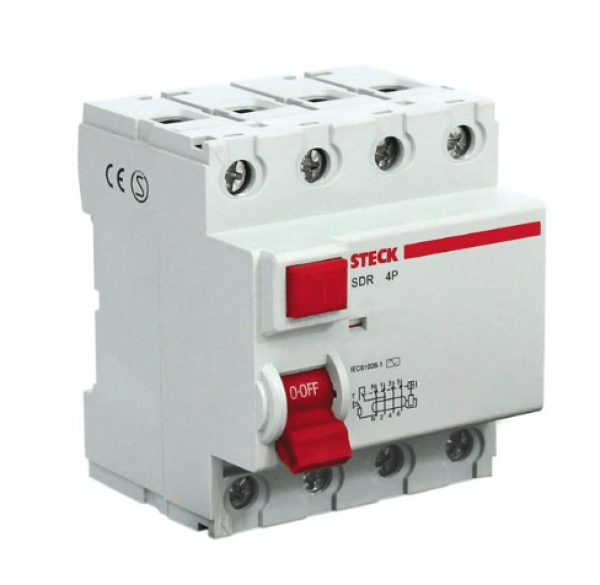 Encontraproduto.com.br - Interruptor Dr Fuga 4P 30Ma 40A Sdr44030 Steck