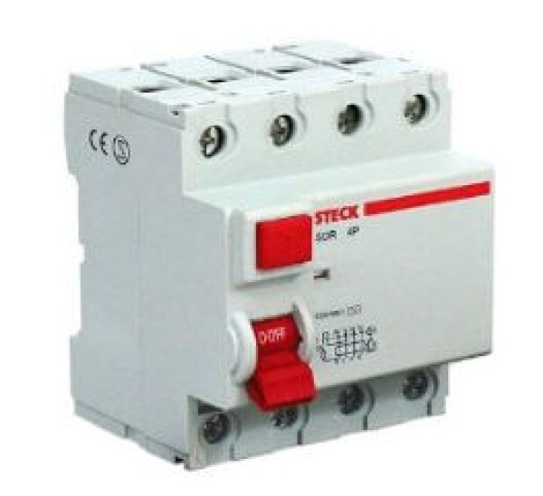Encontraproduto.com.br - Interruptor Dr Fuga 4P 30Ma 40A Sdr44030 Steck