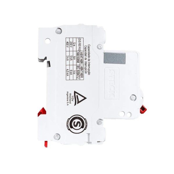 Encontraproduto.com.br - Disjuntor 1P 80A C 3Ka 230V Sdd1C80 Steck