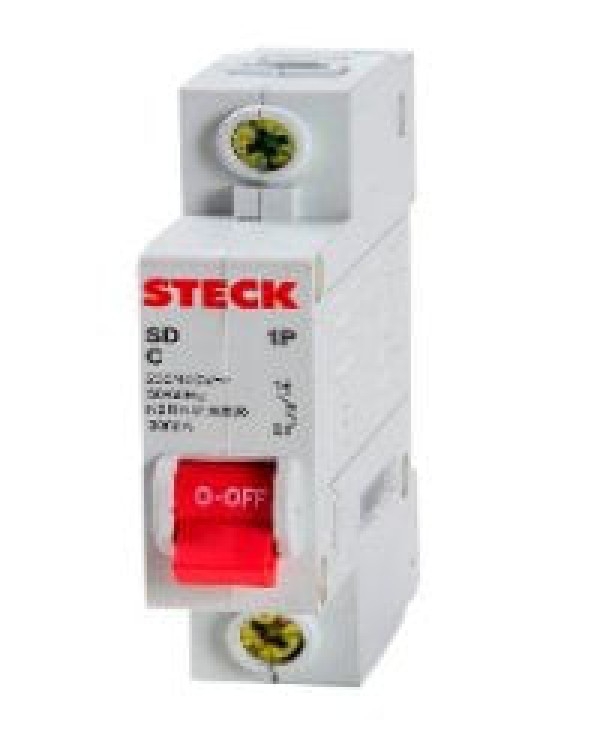 Encontraproduto.com.br - Disjuntor 1p 16a C 3ka Din Curva C Com Alavanca Articulada - Sdd61c16