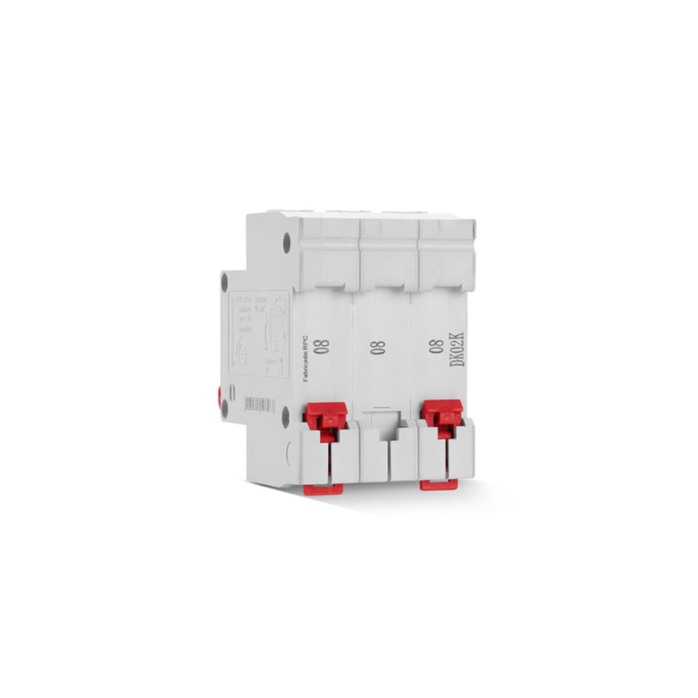 Encontraproduto.com.br - Disjuntor 3p 32a C 3ka Din Curva C Com Alavanca Articulada - Sdd63c32 - Steck