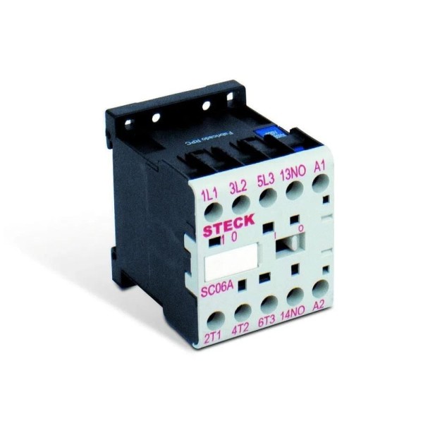 Contator 3P Mini 6A 220V 50/60Hz 1Na Sc06A10M30 Steck