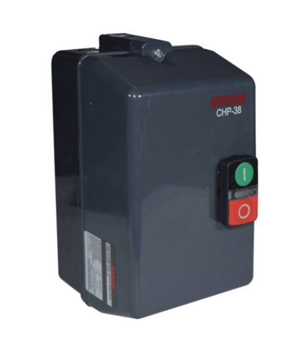 Encontraproduto.com.br - Chave Partida Direta 3F 3CV 7-10A  230V Steck