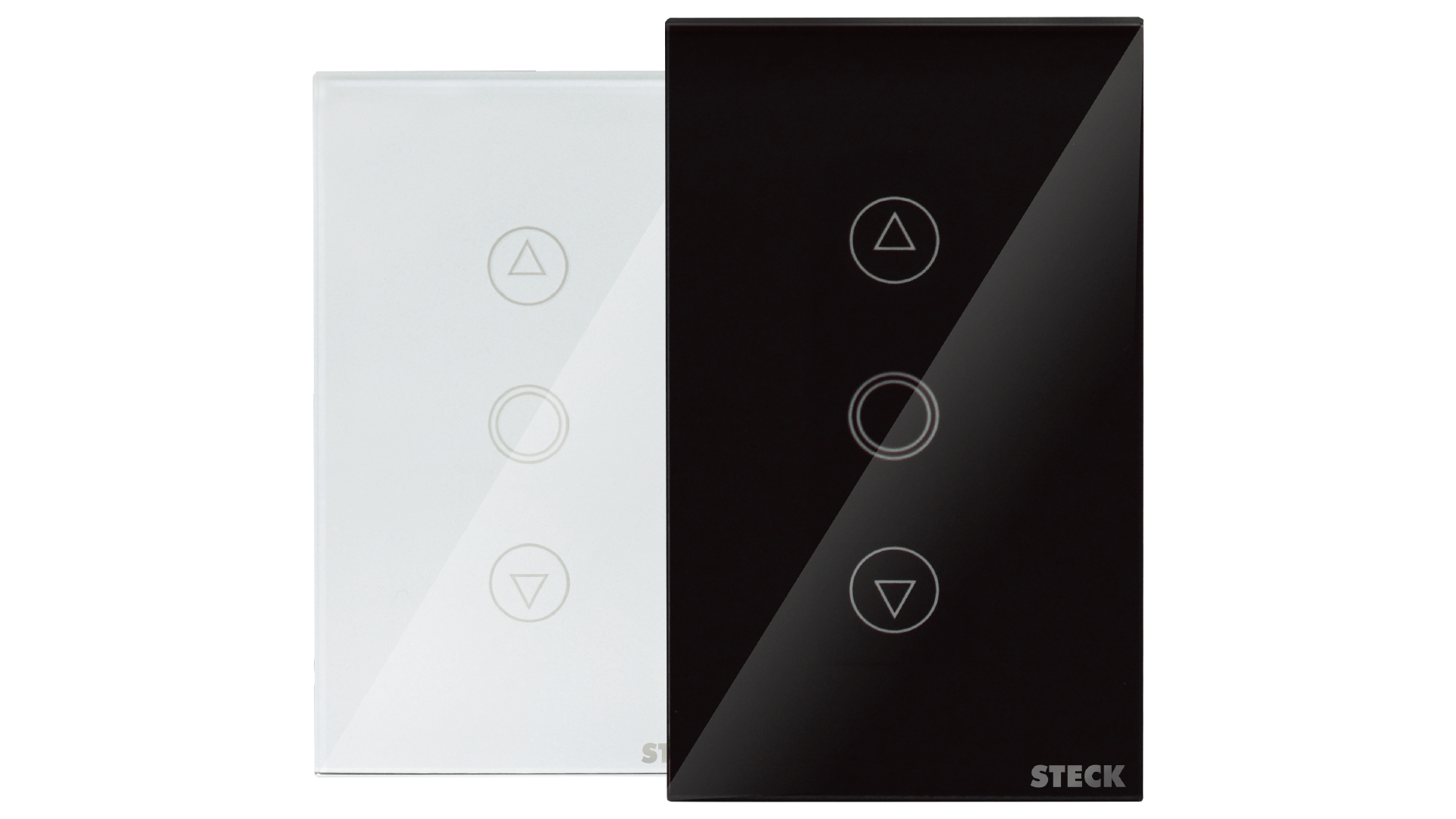 Encontraproduto.com.br - Interruptor Smarteck 4X2 Dimmer Touch Branco REF. SMCD1BS1 - Steck