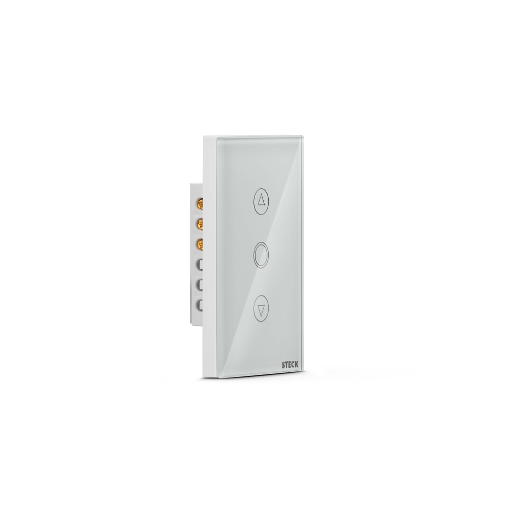 Encontraproduto.com.br - Interruptor Smarteck 4X2 Dimmer Touch Branco REF. SMCD1BS1 - Steck