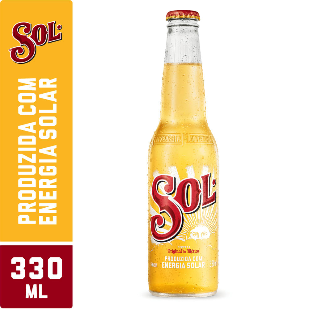 Encontraproduto.com.br - Cerveja Sol Premium Long Neck 330ml