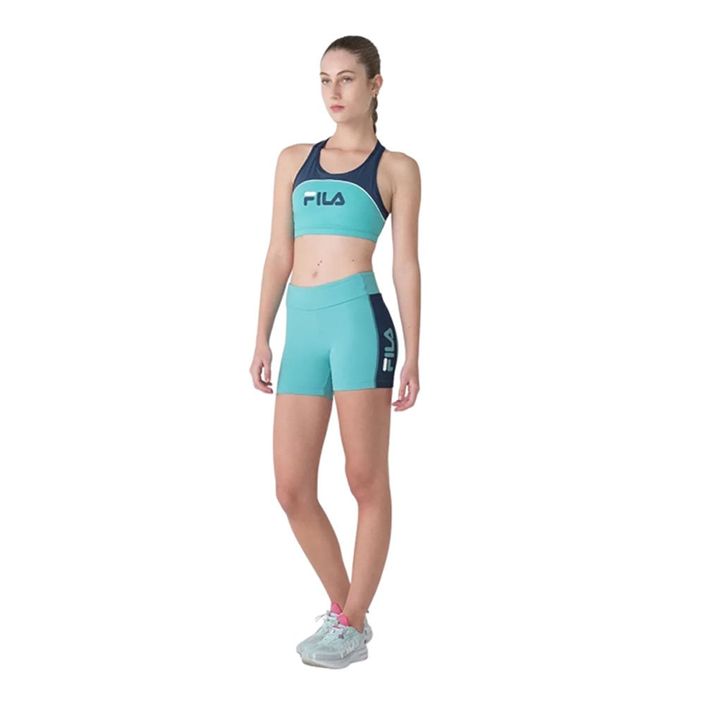Encontraproduto.com.br - Top Feminino Fila 1119991 Letter Fit Plus