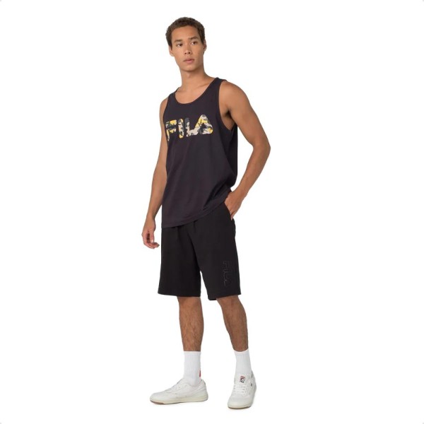 Bermuda Fila Practical Logo Outline Light Masculina