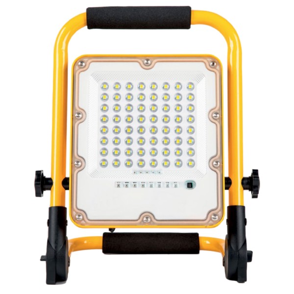 Refletor Holofote Led C/ Bateria Recarregável Portátil 100W
