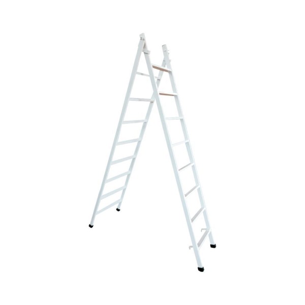 Encontraproduto.com.br - Escada Extensiva 08 X 14 Degraus - Cor: Branco